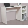 Mesa de ordenador 3 estantes Blanco o cerezo