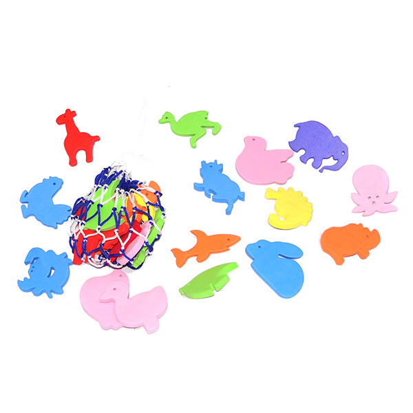 Set de 36 Animalitos de Foam para Piscina - Figuras Blandas 7x5 cm en Textura Soft, Espesor 8 mm - Outlet