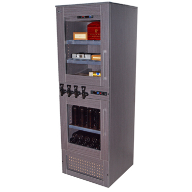 Purera y Dispensador 50 Botellas Modelo VERSUS