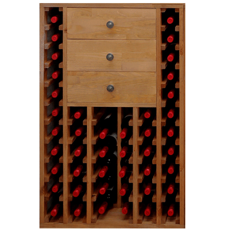 Botellero 3 Cajones Godello 46 Botellas Godello Piero 