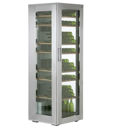 Vinoteca a medida de Acero y Cristal Building WINE