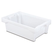 Caja de Plastico Color Natural 40x60x20 Modelo 6420