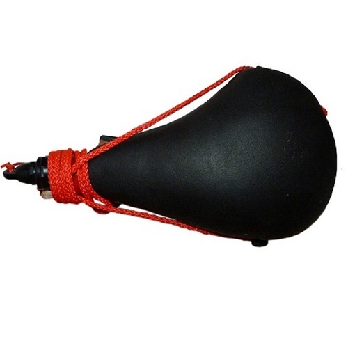 Bota Vino de piel de cabra - Negro