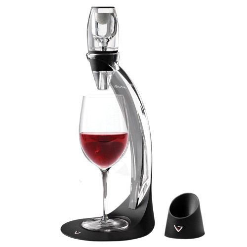 Aireador de Vino Vinturi Set con Torre Tinto