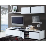 Conjunto Salón Aura Blanco Brillo