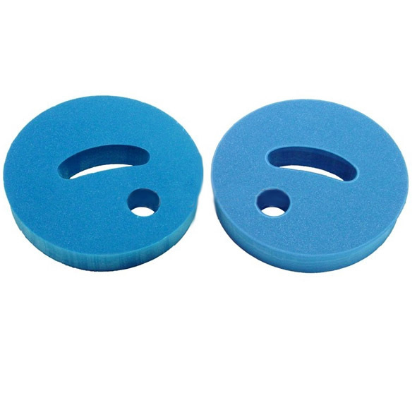 Aqua Disk para Piscina. Espuma EVA Integral. Par de Halteras Circulares para Fitness Acuático