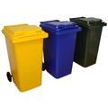 Contenedor Basura Plastico 2 Ruedas 240L 721х582х1069mm Contenedor Basura Plastico 2 Ruedas 240L 721х582х1069mm