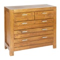 Cómoda Ohio Madera 5 Cajones 45x114x88cm