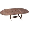 Mesa Redonda Madera TeKa Extensible 180x120x75cm Mesa Redonda Madera TeKa Extensible 180x120x75cm