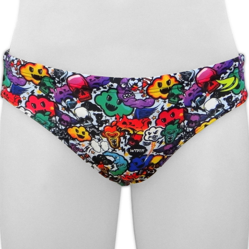 Daale Swim Bañador Slip Red Skull