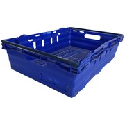 Caja Encajable en Polipropileno Usada 60 x 40 x 16.5 cm