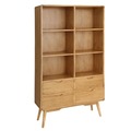 Librería Vainil en Madera 4 Cajones 35 x 100 x 180 cm