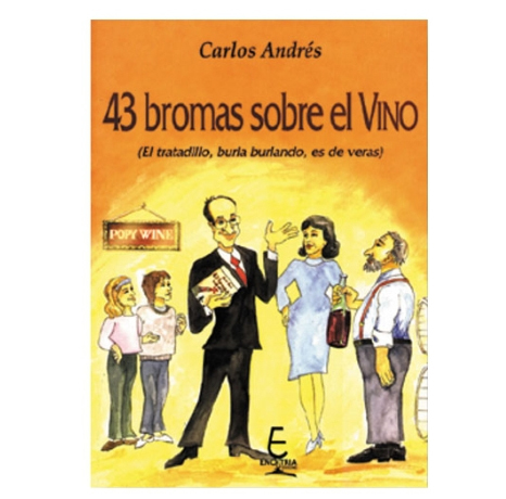 Libro 43 Bromas sobre el Vino 