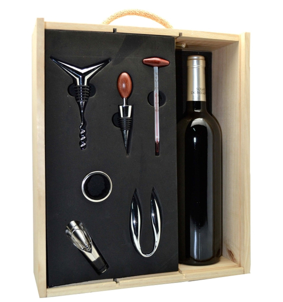 Estuche Vino Protocol Tabernaria con botella incluida