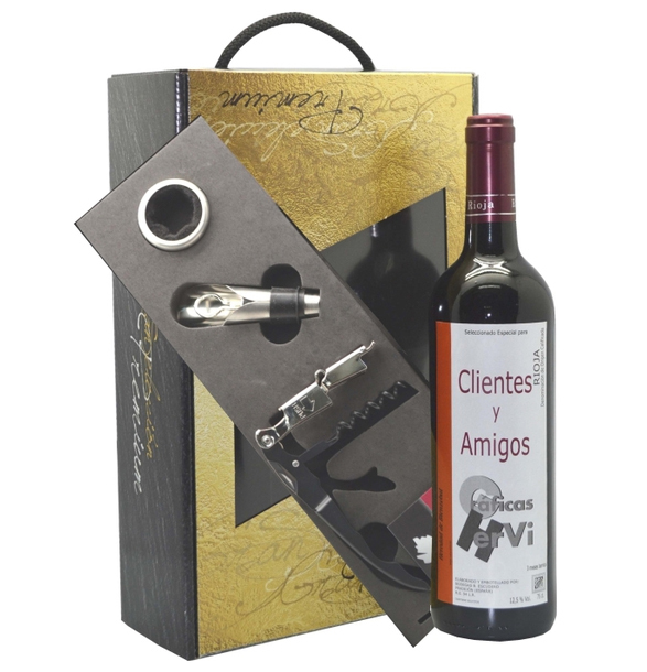 Estuche Vino Premium Toys con botella incluida