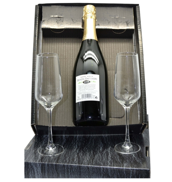 Estuche Cava Gran Selección Diamante con botella incluida