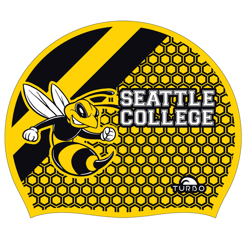 TURBO Gorro Silicona Natación Seattle College