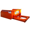 Pala Naranja Recogedora para Carretilla Elevadora Pala Naranja Recogedora para Carretilla Elevadora