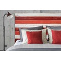 Cabecero para Cama Decapé estilo Vintage Rojos