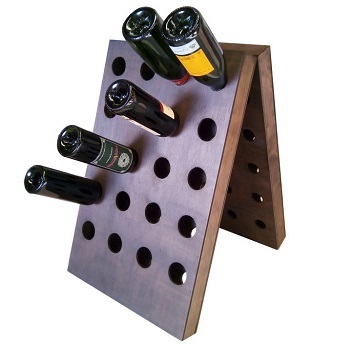 Botellero para casa y de pie 40 botellas