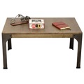 Mesa Centro Vintage de Madera Maciza Bristol