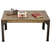 Mesa Centro Vintage de Madera Maciza Bristol