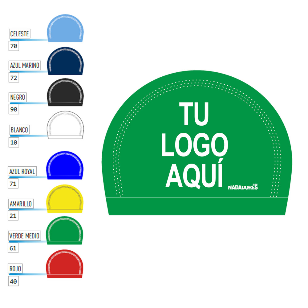 Gorros de natación personalizados