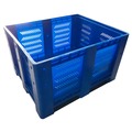 Contenedor Palox Rejillado en PEHD Azul 100 x 120 cm