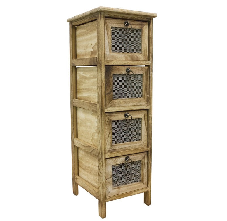 Mueble Auxiliar Estrecho Yamir en Madera