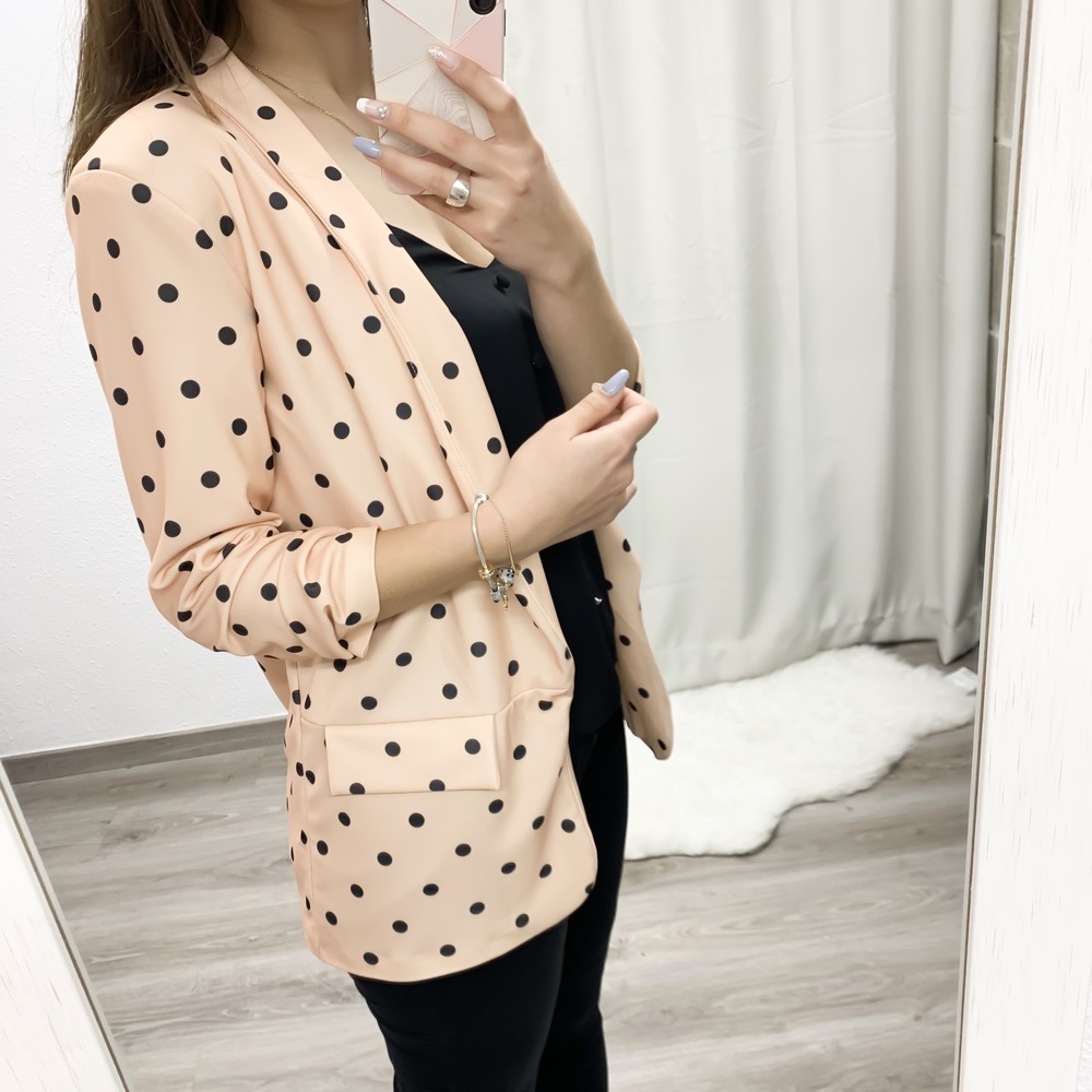 Americana Beige Lunares