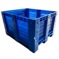Contenedor Palox Rejillado en PEHD Azul 100 x 120 cm