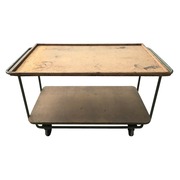 Carro Plataforma Usado Ruedas Giratorias 85 x 135 x 88 cm