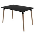 Mesa Cocina Nórdica Nera Rectangular 80 x 120 x 76 cm