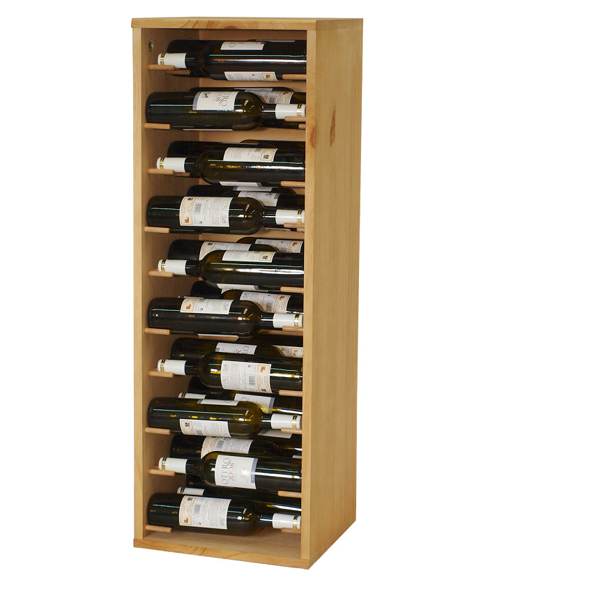 Botellero madera de pino 20 botellas EX9223
