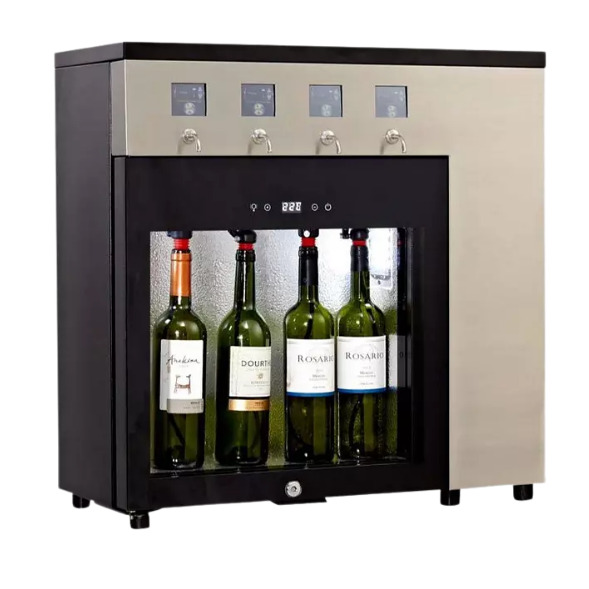 Dispensador de vino por copas 4 botellas La Sommelière DVV4SSE