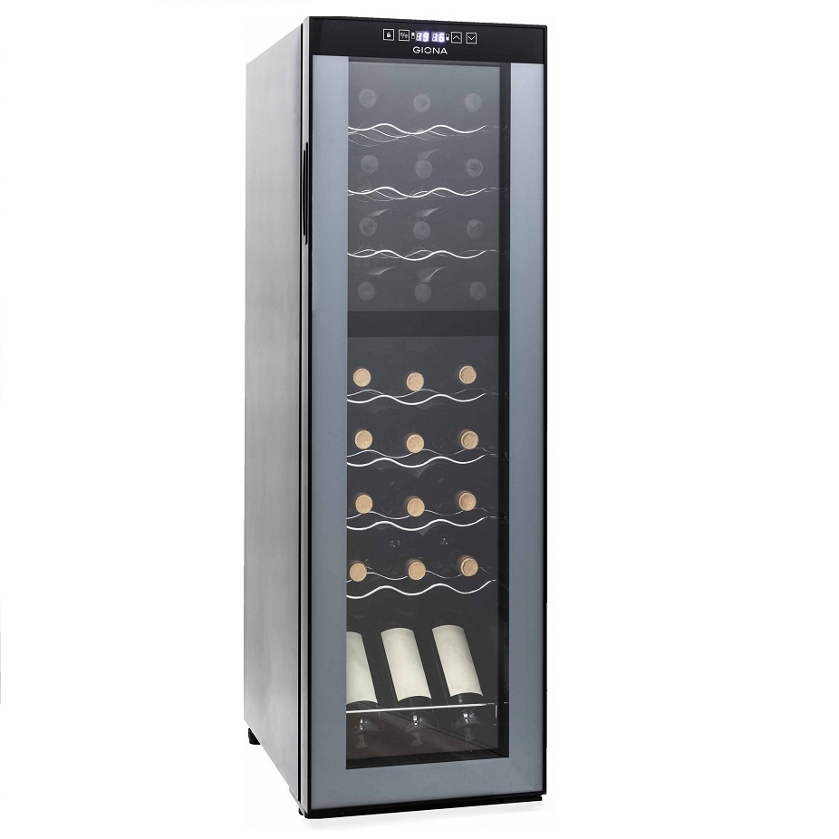 Vinoteca compresor doble temperatura  27 botellas CVG 27CF 2T
