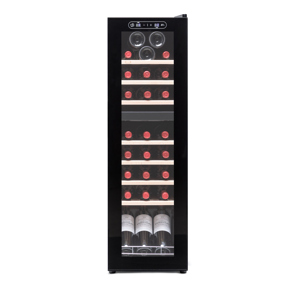 Vinoteca 28 botellas compresor 2 zonas de Temperatura Vinobox 28 PRO 2T