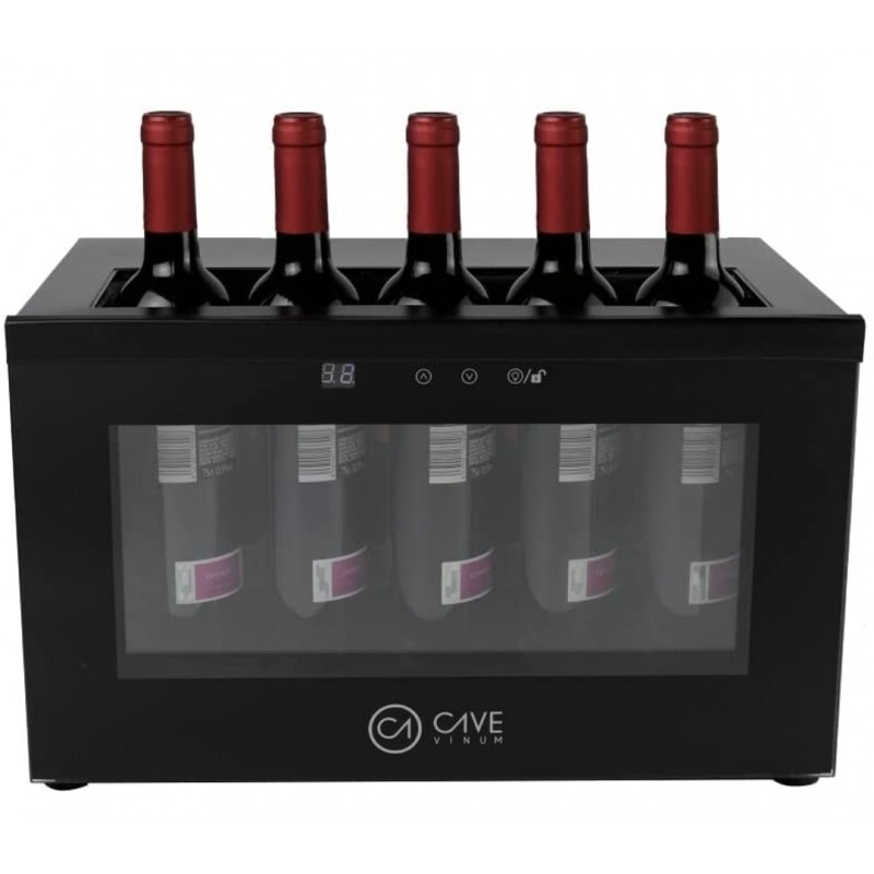 Enfriador de vino horizontal de barra 5 botellas CV-7D