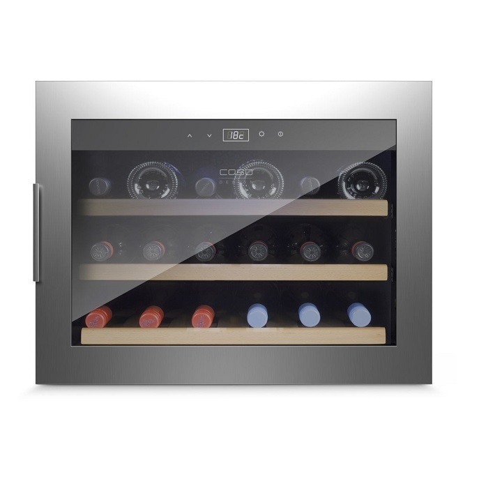 Vinoteca encastrable en columna para cocina 18 botellas WineSafe 18 EB  Inox