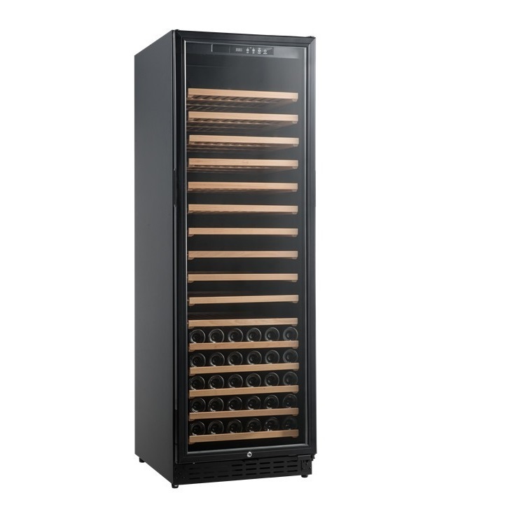 Vinoteca profesional 168 Botellas Vinobox 168GC 1T Negra