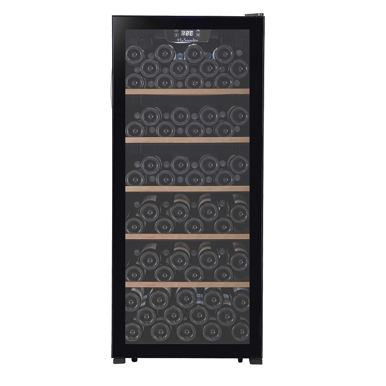 Vinoteca negra 121 botellas La Sommeliere LS117 Black