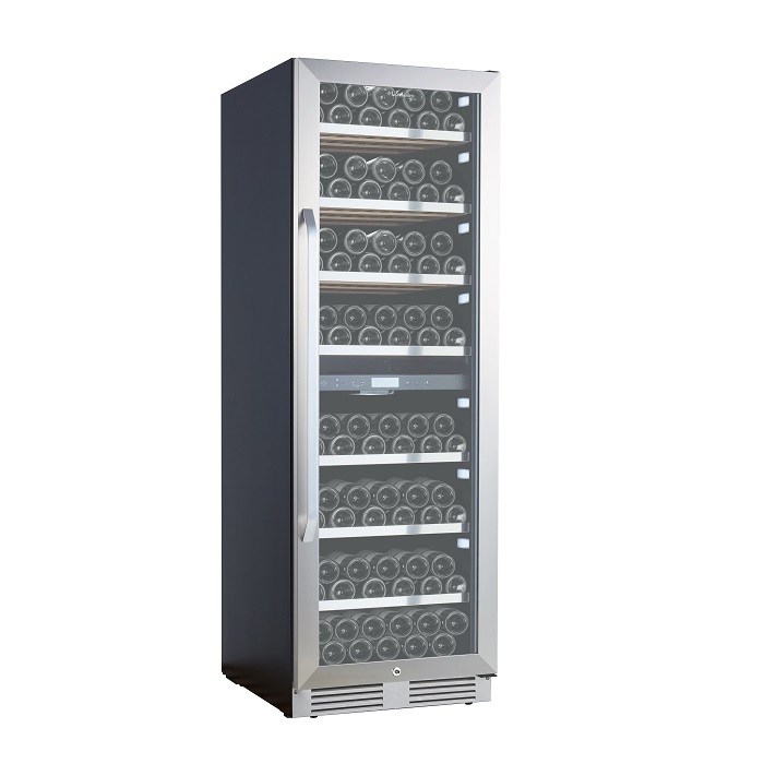 Vinoteca para 152 botellas encastrable con doble zona de temperatura La Sommeliere MT150DZ