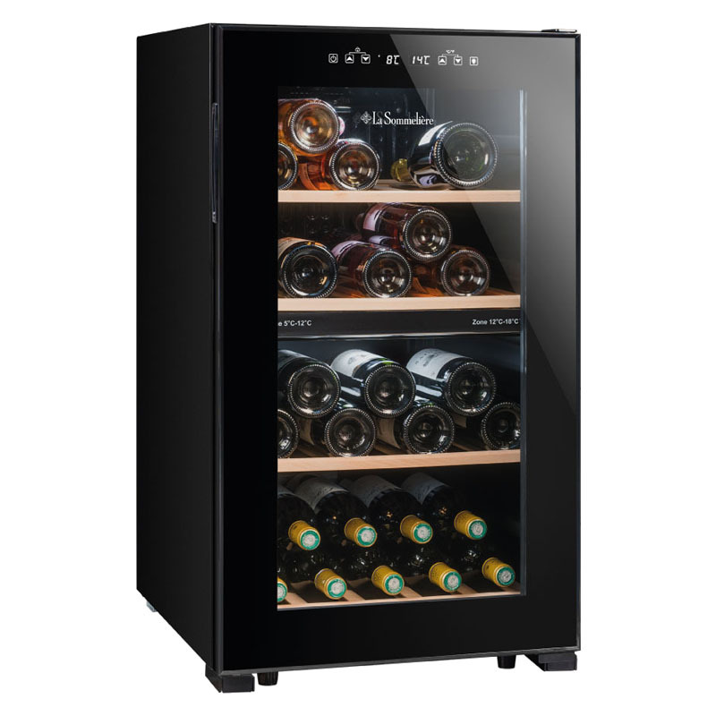 Refrigerador termoeléctrico Vinoteca botellero de Lacor de acero inox  capacidad 8 botellas