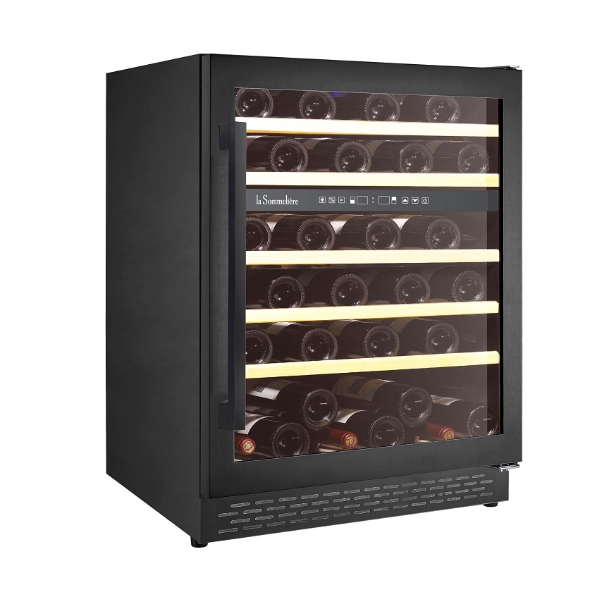 Vinoteca encastrable bajo encimera 51 botellas LSBU51DB2  doble zona temperatura