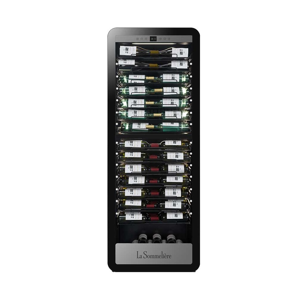 Vinoteca 184 botellas 2 zonas de temperatura La Sommeliere APOGEE185DZPRO