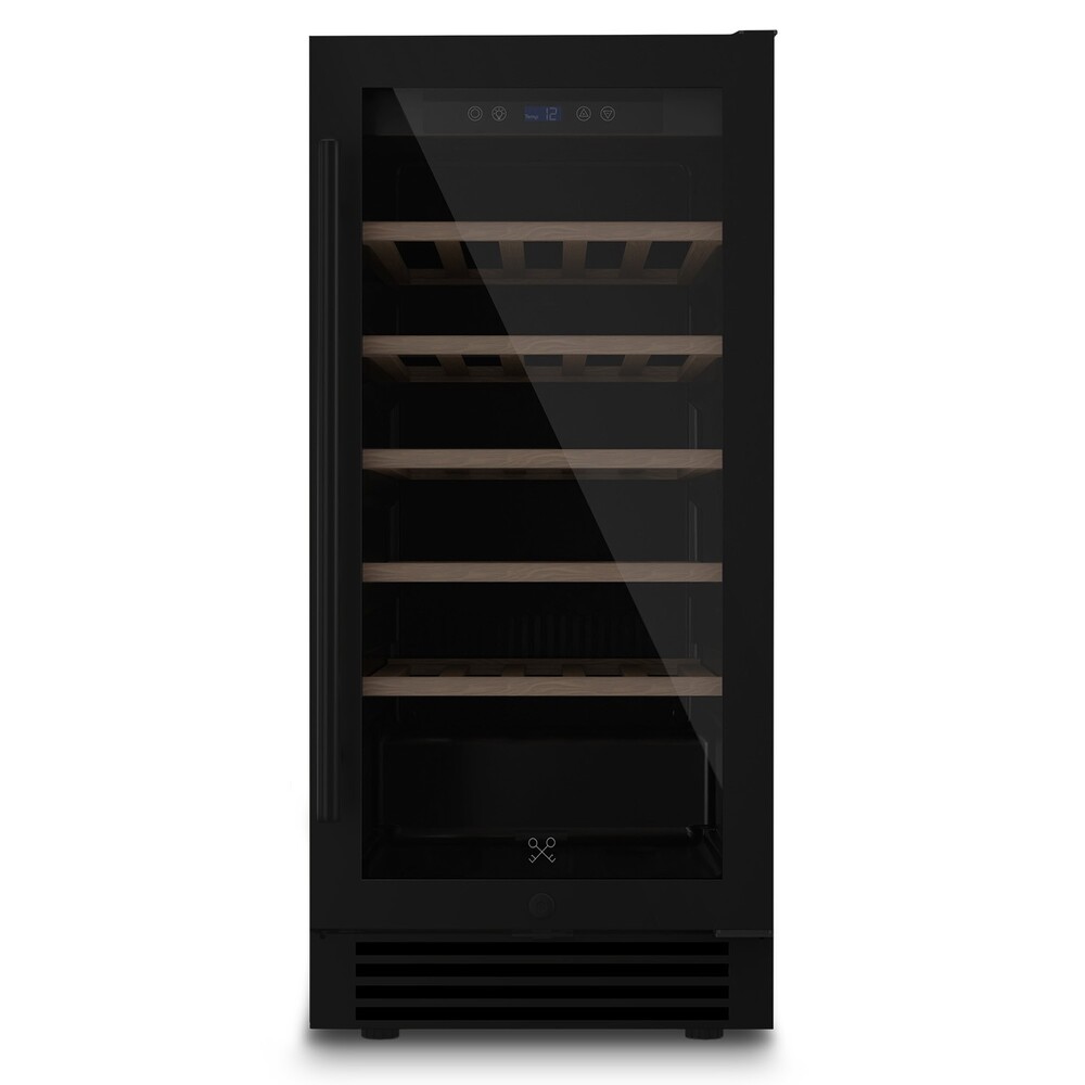 Vinoteca negra encastrable 32 botellas CAVCEB32