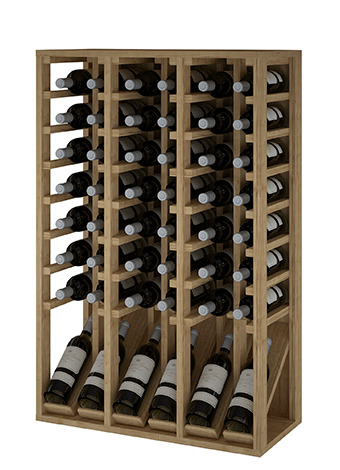 Botellero madera de pino 48 botellas  EX2092
