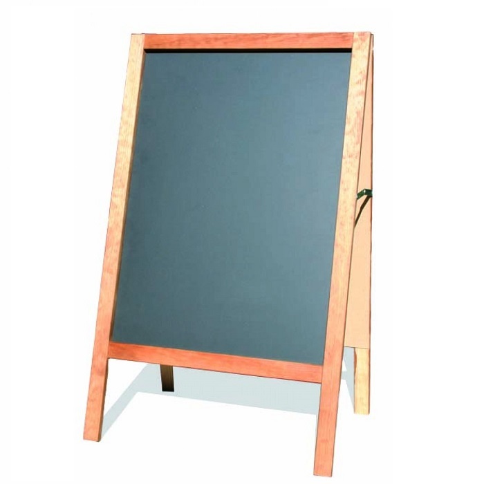 Pizarra hostelería doble de calle