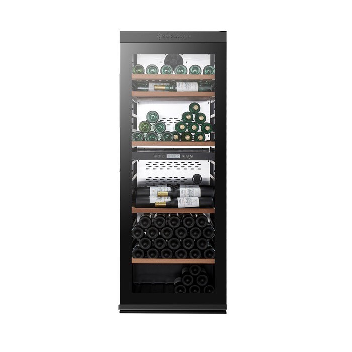 Vinoteca 2 zonas temperatura para 193 botellas Climadiff MILLESIME190DB  