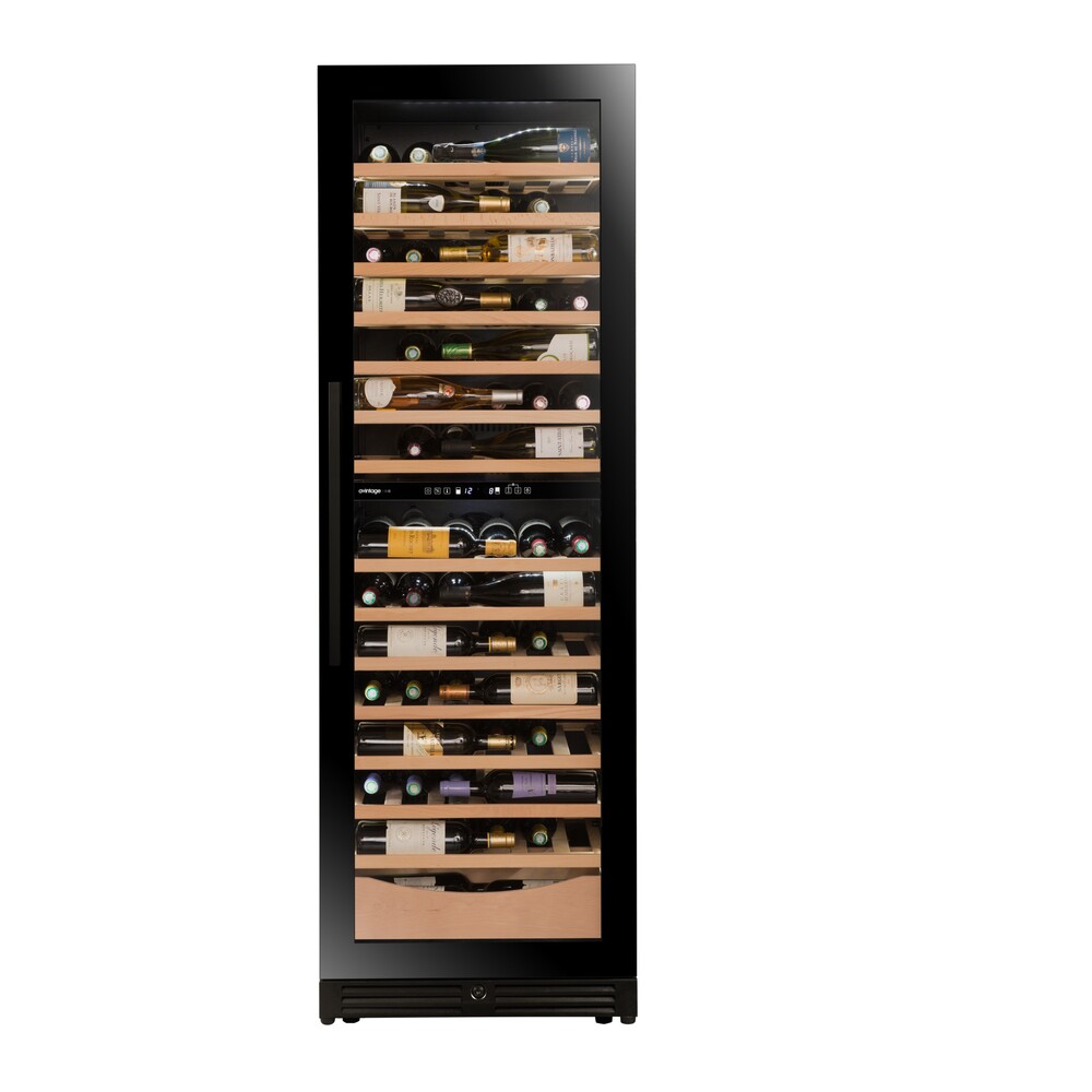 Vinoteca encastrable 2 zonas temperatura Avintage 109 botellas AVI110DZB1